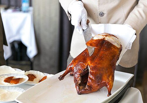 Peking roast duck